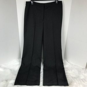 Ann Taylor Mini Chevron Print Lined Work Trousers